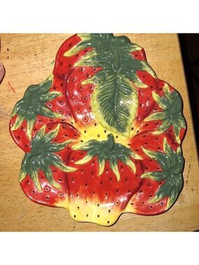 Ganz Strawberry Spoon Holder Wall Decor